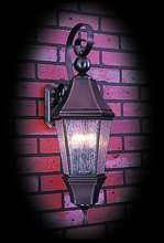 Framburg 8742 IRON - 3-Light  Normandy Exterior Wall Mount