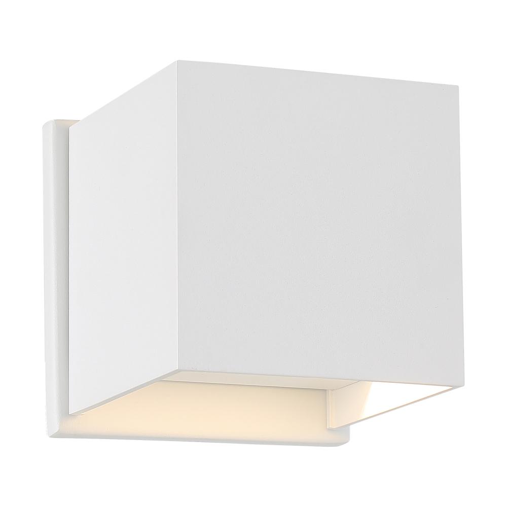 Lightgate - LED Sconce - Matte White Finish