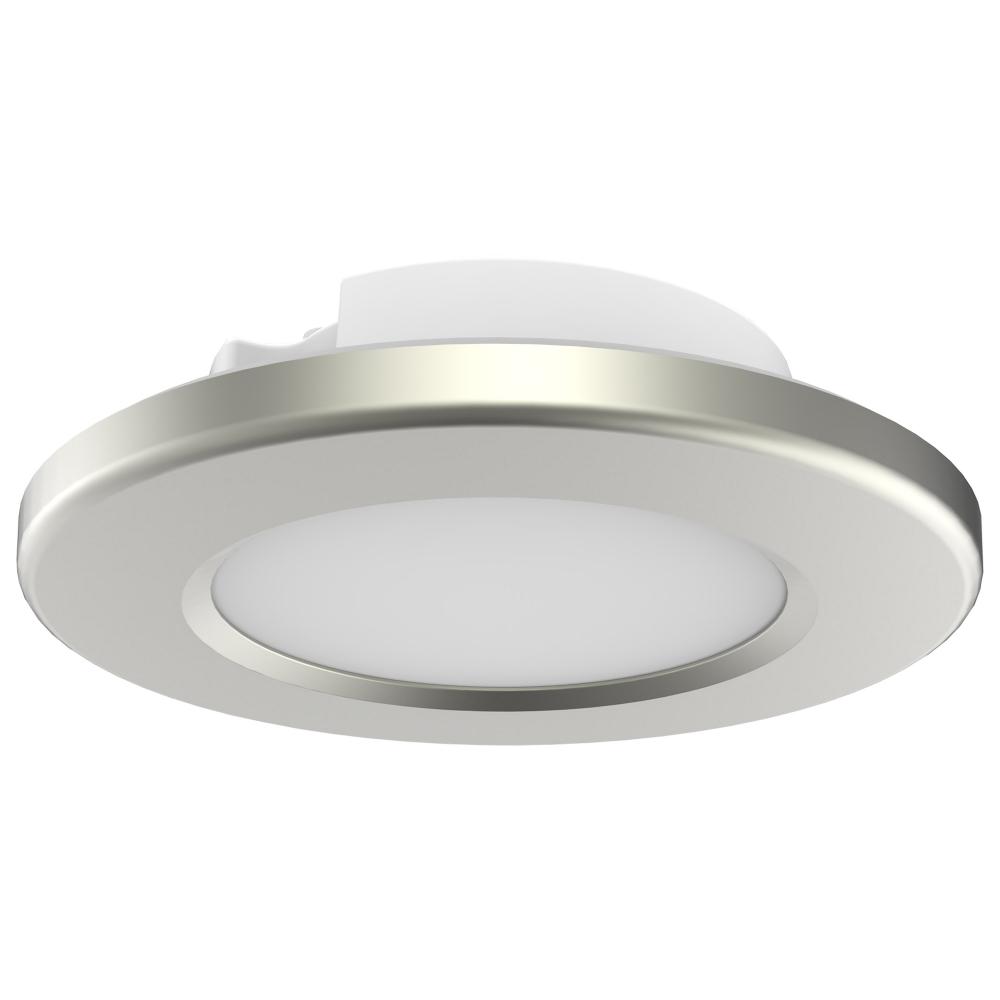 4 inch; LED Surface Mount Fixture; CCT Selectable 3K/4K/5K; Brushed Nickel