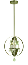 Framburg 1050 BN - 4-Light Brushed Nickel Constellation Pendant