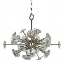 Framburg 4817 PN - 12-Light Apogee Dining Chandelier