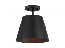 Savoy House Meridian M60076MBK - 1-Light Ceiling Light in Matte Black