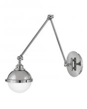 Hinkley 4832PN - Medium Swing Arm Single Light Sconce