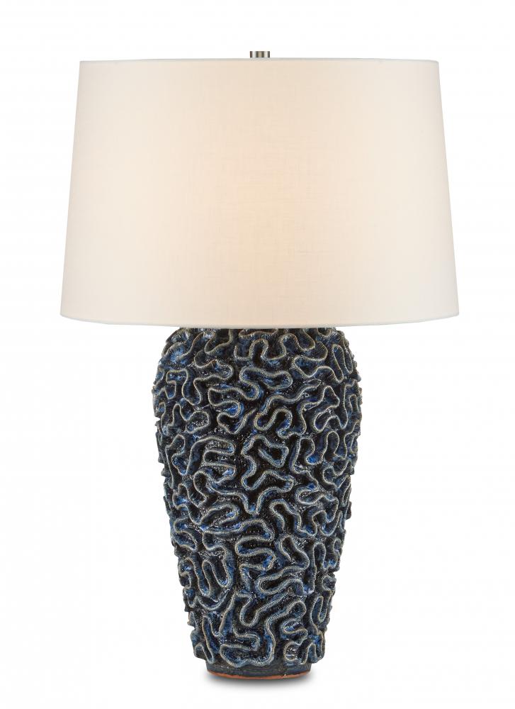 Milos Blue Table Lamp