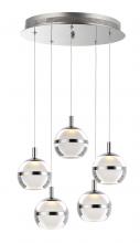 ET2 E24595-93PC - Swank-Multi-Light Pendant